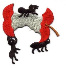 Apple - Ants - Picnic - BBQ - Food - Embroidered Iron on Applique Patch Cool Patch at Amazon